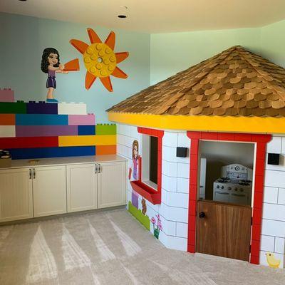 Oregon Restoration reconstruction project: Children's Playroom