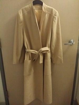 Spring knee length duster (baltman & Co -Saks fifth Ave brand)