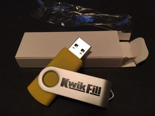 I won this flash drive in the Kwik Fill Scratch-off Summer Contest ...