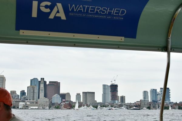 Water taxi from the Watershed back to ICA in Seaport. Free with admission to ICA or $15 per adult without it