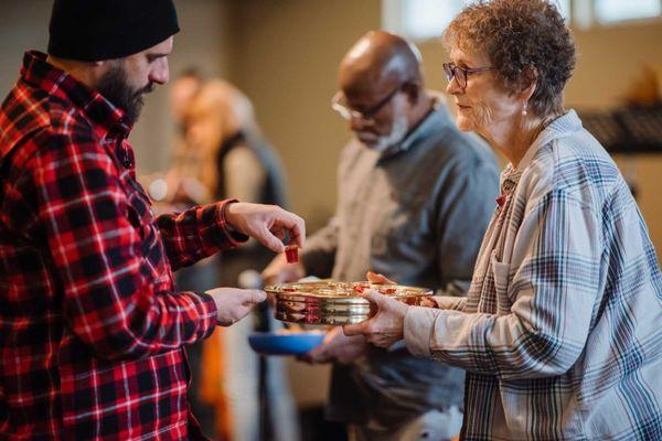 Communion at Celebration