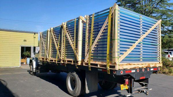 Our Acrylic Domes being Shipped!