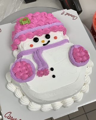 Custom ice cream cake