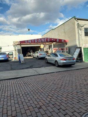 Lunch time car wash