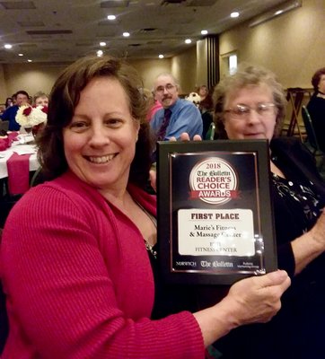 2018 Norwich Bulletin Readers Choice Award for Best Fitness Center