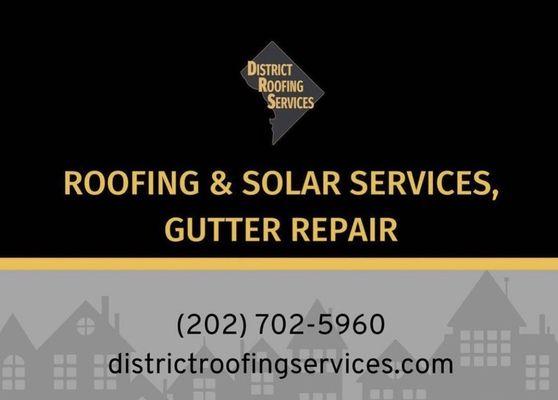 District Roofing Services