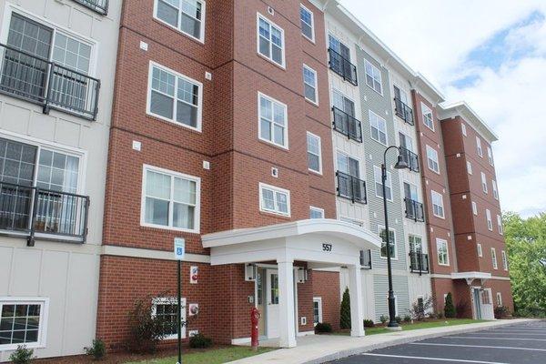 Have groceries? Take the elevator! Each building on site has it's own elevator for every day use. It makes moving a breeze!