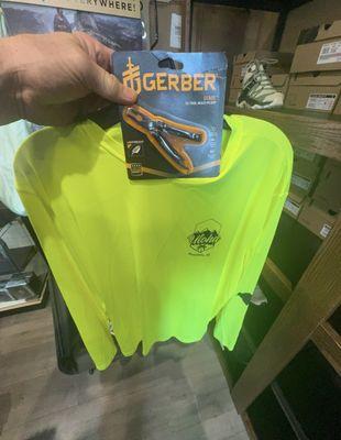 My Mini Gerber & hiking shirt!