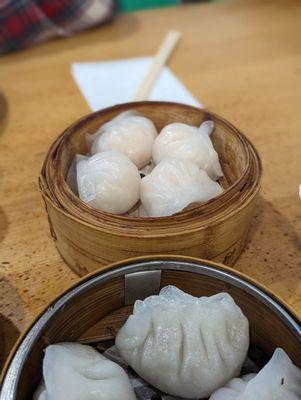 Shrimp Dumplings in the far shot.