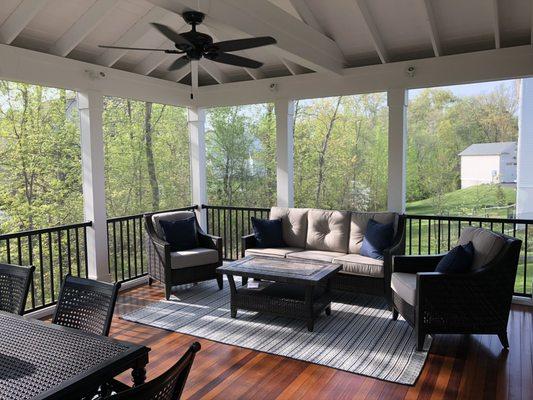 Screen Porch Decking