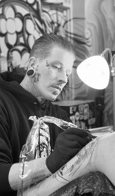 Joshua Fellows - tattoo artist, body modification specialist