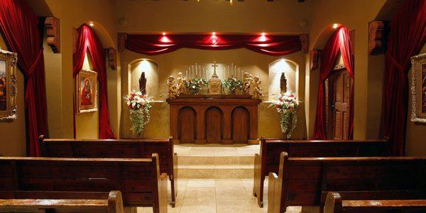 The Wedding Altar at The Artisan Wedding Chapel