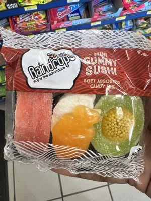 Gummy sushi