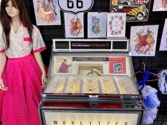 Old Wurlitzer Juke Box