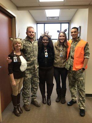 Lance Smith spine team, Halloween fun!