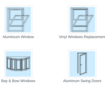 We sell and install all types of windows and doors