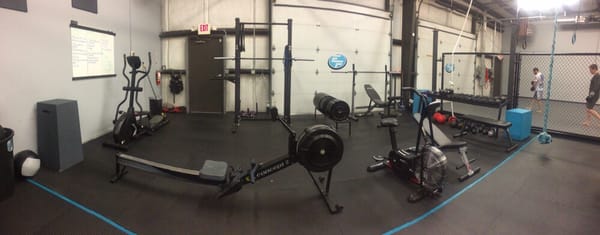 Cross fit weight area