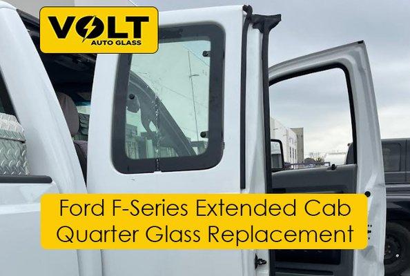 Ford F Series Quarter Glass Replacement