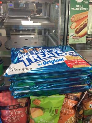 Yes, that's a giant rice crispy treat