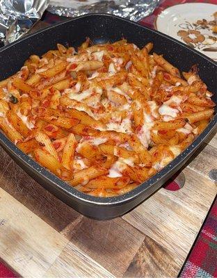 Baked mostoccioli