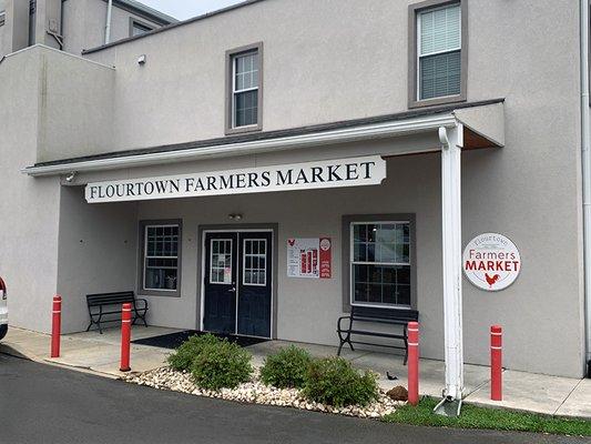 Farmers Market Entrance