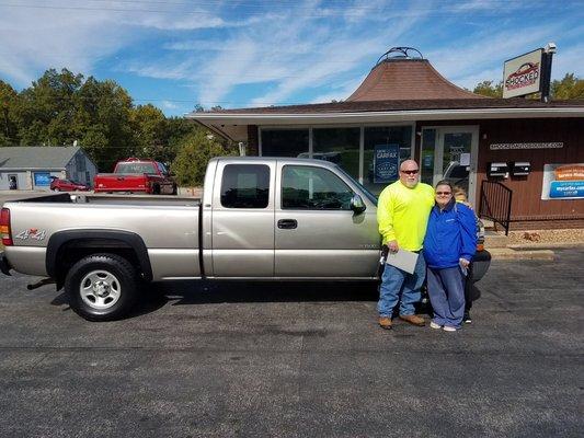 The West family and their 2000 Chevrolet Silverado 1500