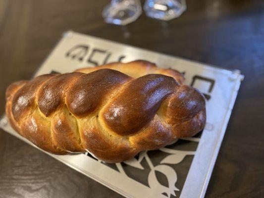 Fünfstrangzopf Challah Brot