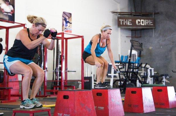 Box jumps!