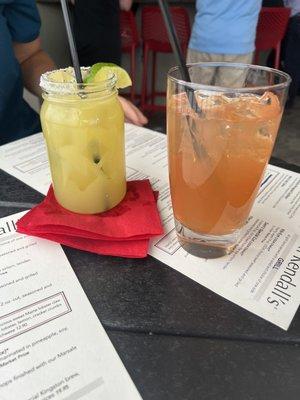 Jalapeño margarita and the P. Bear