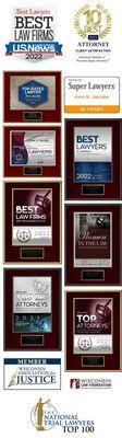 Jacobs Injury Law, S.C. Awards and Honors