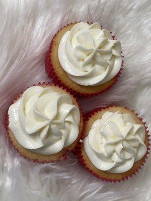 Jamaican Rum cupcakes with buttercream rum icing