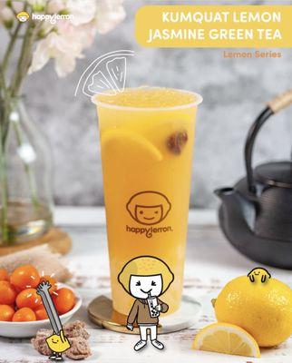 Kumquat Lemon Green Tea