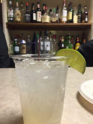 Moscow mule and the little bar in the bowling alley