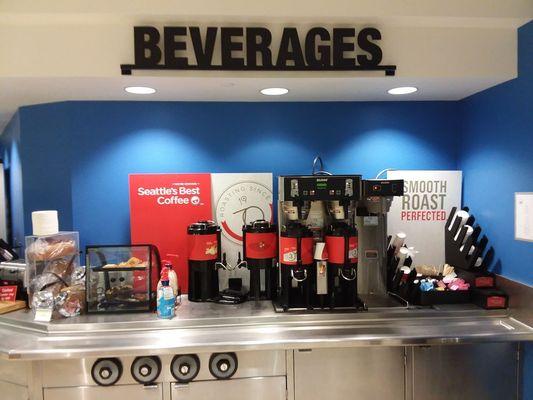 North Tower Cafeteria Beverage station