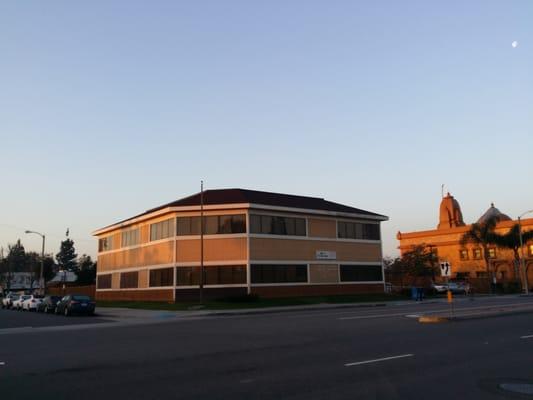 Buena Park's post office on Commonwealth. This is the foundation.