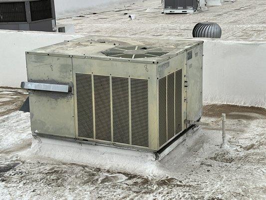 1980's package heat pump