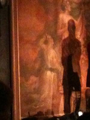 This painting was added by The Godfather 2 art dept. It's 1917 period.