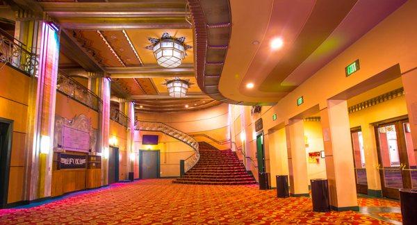 The iconic, historic Fox Theater in Downtown Pomona.