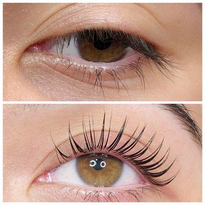 Keratin Lash lift