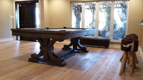 Presidential Carmel Pool Table