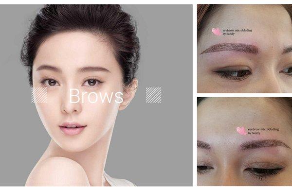 eyebrows inspired by fanbingbing