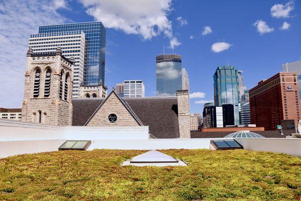 Westminster Church Green Roof - Minneapolis