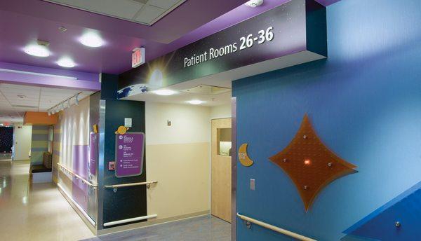 Upstate University Hospital Interior Signage