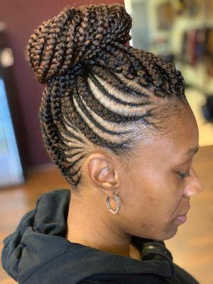 Scalp braid mokha