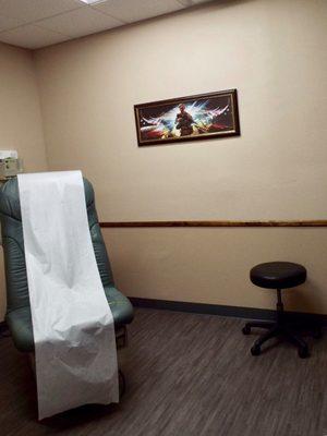 Bright, clean, spacious exam rooms