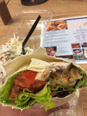 Wrap of the day! Turkey, stuffing, cranberry sauce oh my!!!