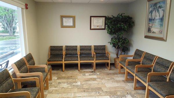 Central Florida Foot Care Waiting Room