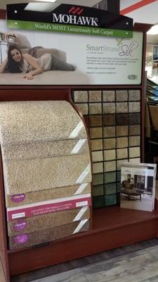 Luxuriously soft Mohawk Silk carpeting - Installation is always available