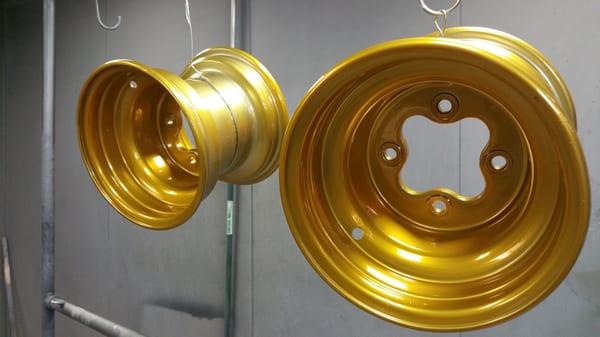 Trans gold atv wheels