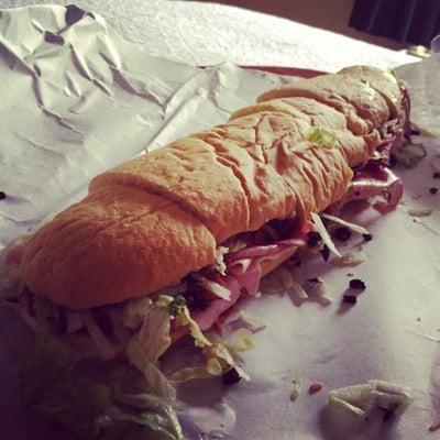 Amazing sub! Get the #8, it's all fresh and sliced to order.